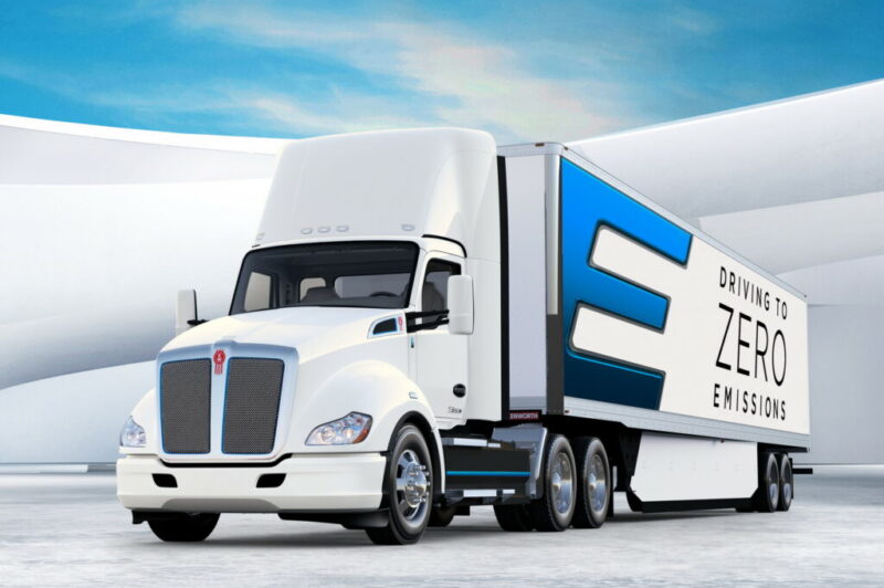 Kenworth rolls out battery-electric, fuel-cell-electric trucks for demonstrations article image