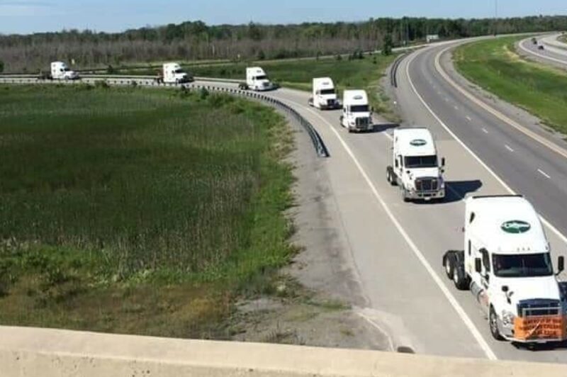 Ottawa truckers remember kids who died in residential schools article image