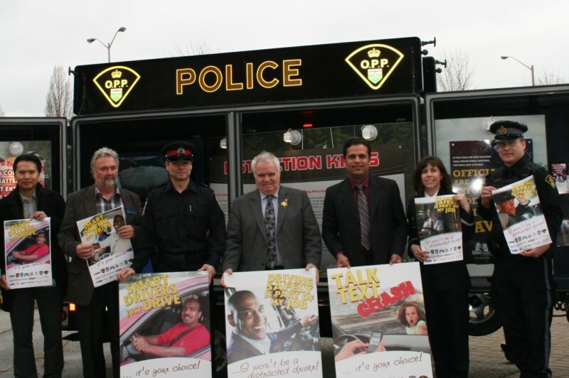 Distracted Driving Awareness Campaign launched in Brampton article image