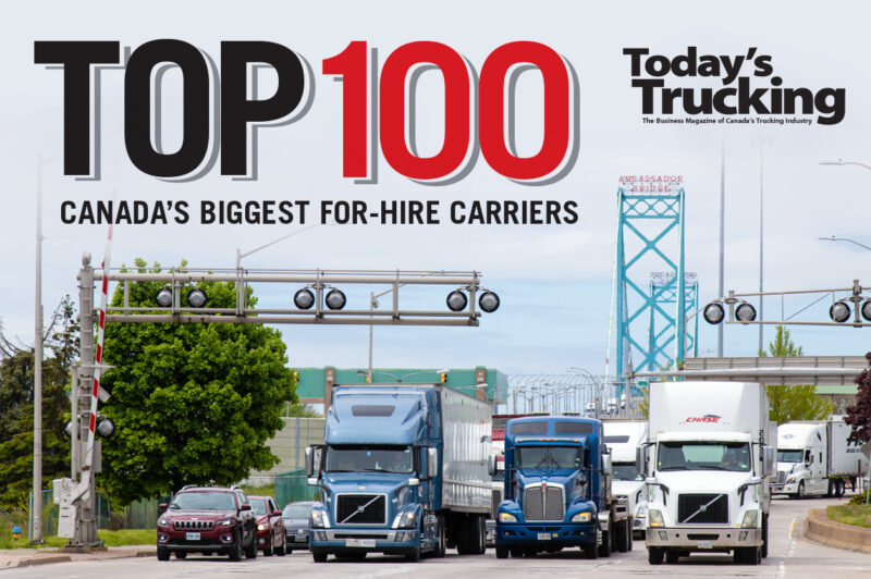 Top 100 truck fleets 2022