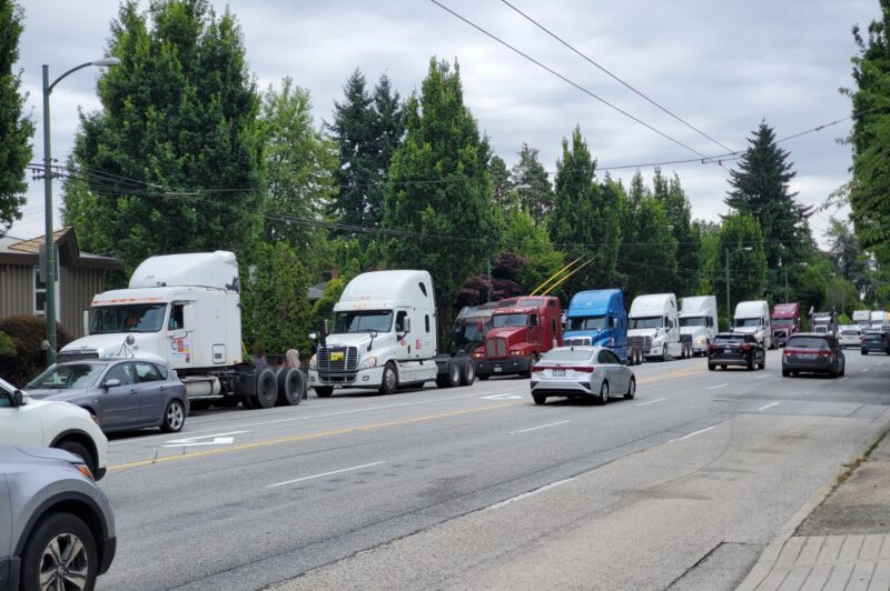 Vancouver port stands by truck age policy as truckers protest article image