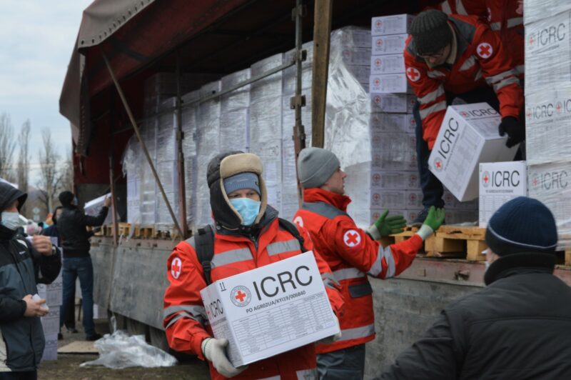 Red Cross relief efforts