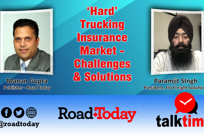 'Talk Time' with Paramjit Singh, FSI Freight Solutions on 'Hard' Trucking Insurance  Market article image