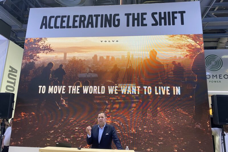 Volvo Trucks North America president Peter Voorhoeve