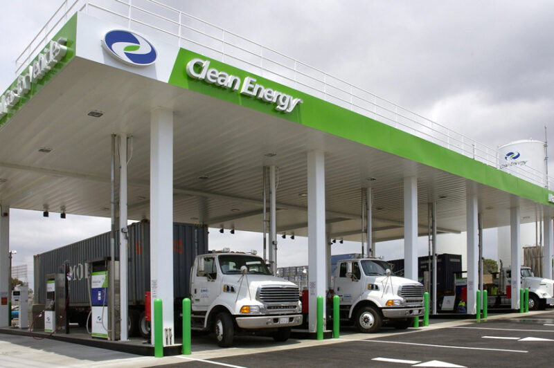 natural gas fueling station