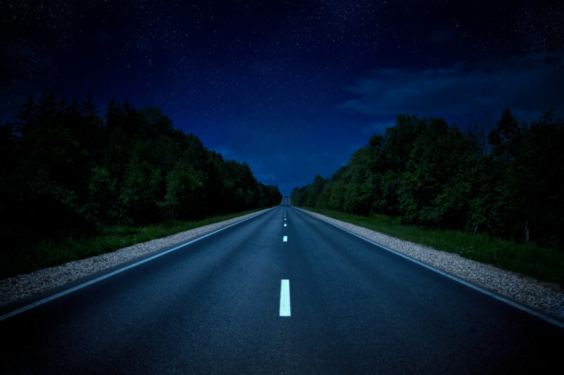 night highway