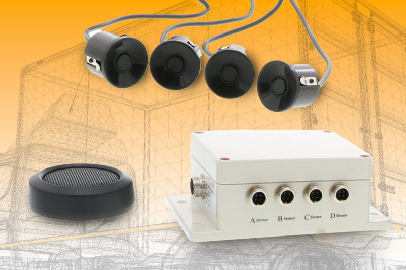 Continental ultrasonic backup sensor