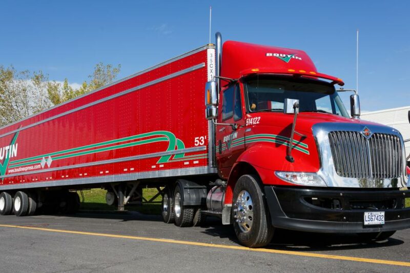 Groupe Boutin truck