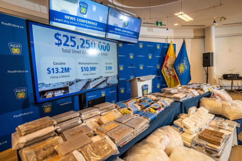 Trucking company at center of Peel Region’s largest-ever drug bust article image