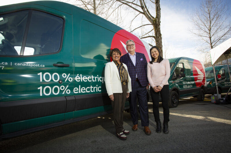 Canada Post electric vehicles