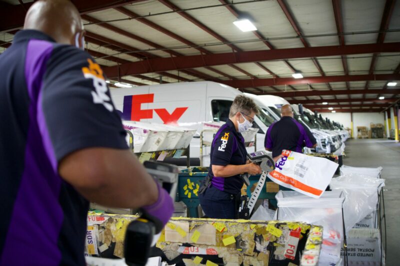 FedEx facility