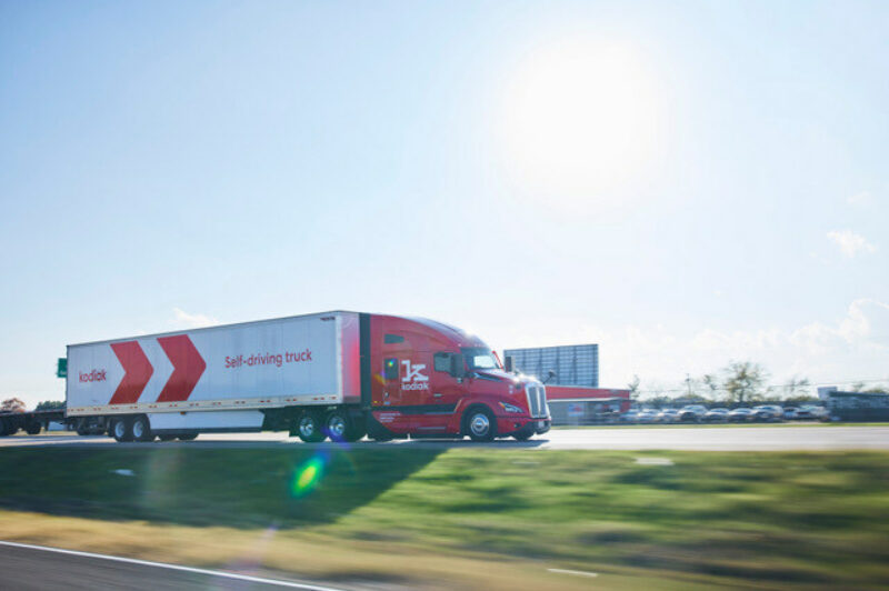 Kodiak autonomous truck