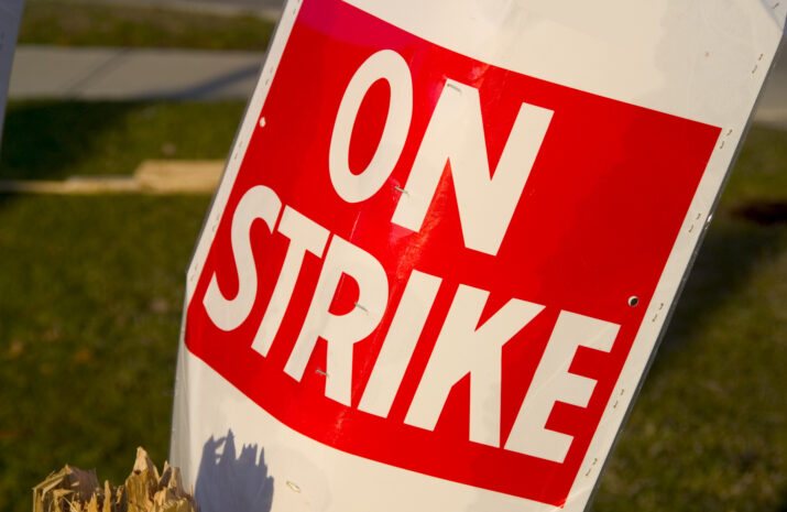 strike sign