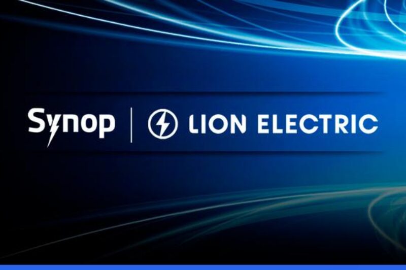 Lion Electric offering Synop energy management offerings article image