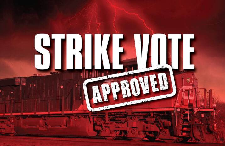 Canadian rail workers reauthorize strike action article image