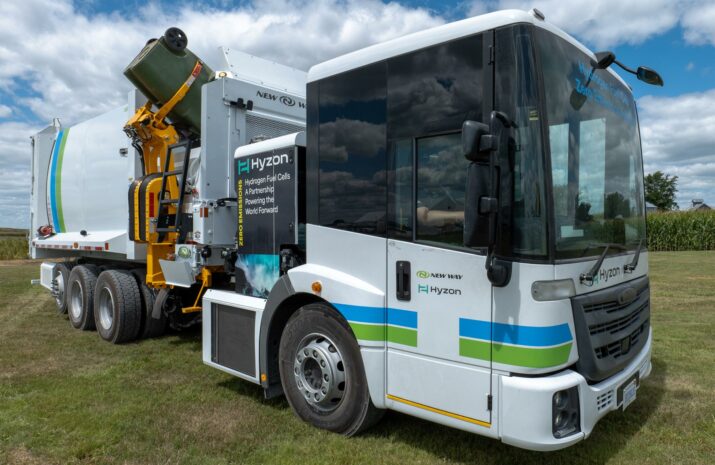 Hyzon New Way refuse truck