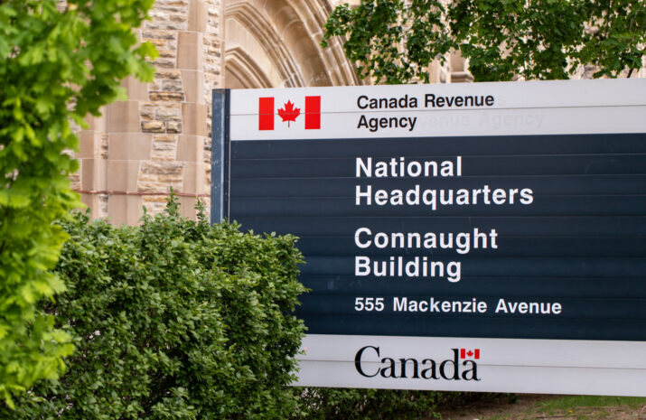 Canada Revenue Agency, National Headquarters. The CRA is the revenue service of the federal government.