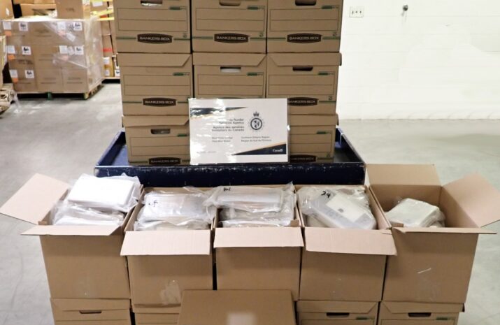 CBSA officers intercept two truck shipments of cocaine article image