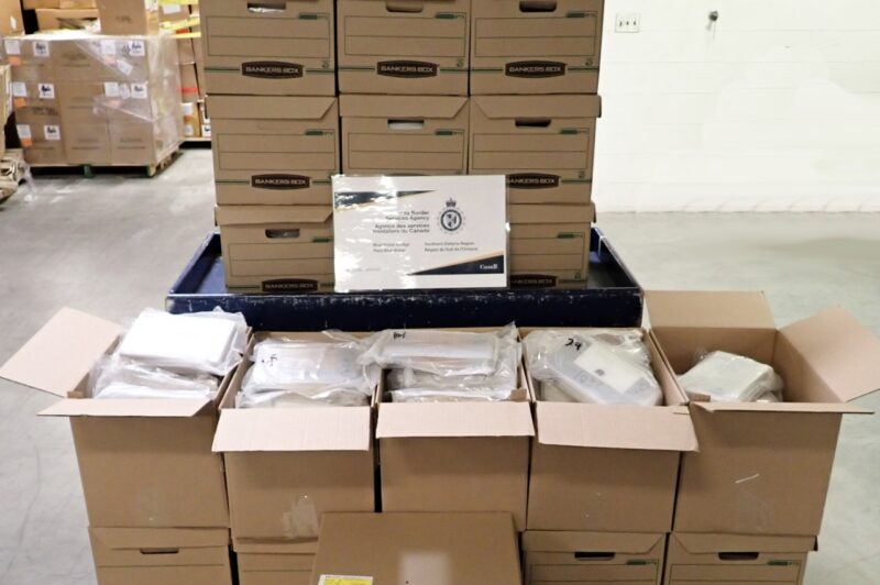 CBSA officers intercept two truck shipments of cocaine article image