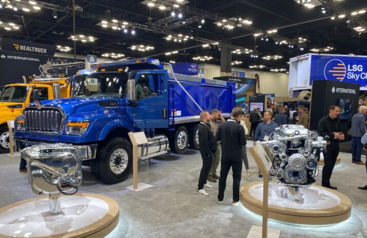 Picture of an International truck