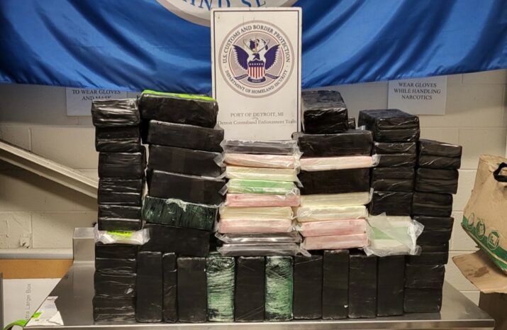 Picture of seized cocaine