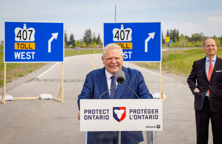 Ontario to remove tolls on provincial stretch of 407, make diesel tax cuts permanent article image