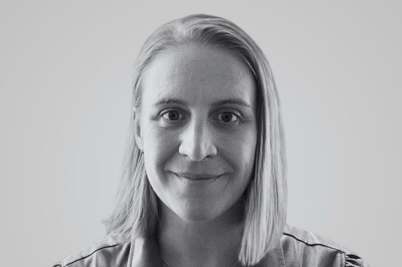 Mahriah Alf's headshot in black and white