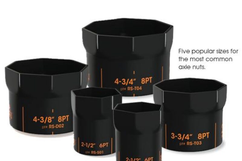 RevHD’s new line of sockets work with a wide range of axle nuts, including the Pro Torq nut.