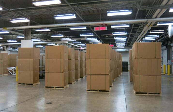 Picture of tobacco seized on March 31, 2021, at the Queenston Bridge port of entry.
