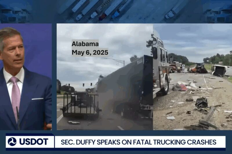 DOT Secretary Duffy announced the new rule.