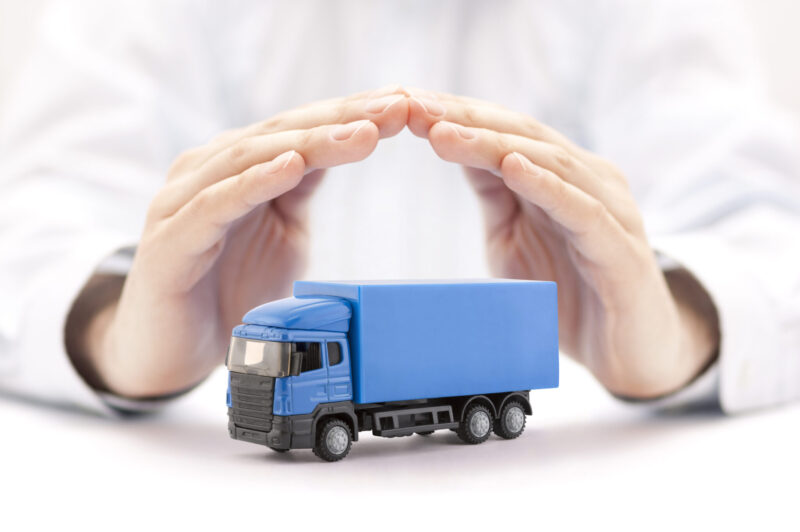 Picture of hands protecting a truck