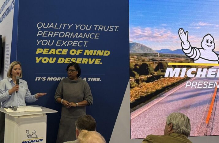 Michelin's Emily Ledbetter at TMC.
