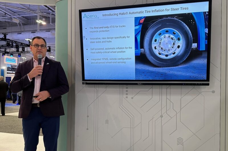 Aperia expands tire inflation system to steer axle article image